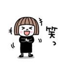 ずーっと使える♡ゆるかわ女子2（個別スタンプ：27）