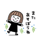 ずーっと使える♡ゆるかわ女子2（個別スタンプ：34）