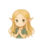 RPGあるある！女の子とアイテム詰めました（個別スタンプ：1）
