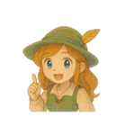 RPGあるある！女の子とアイテム詰めました（個別スタンプ：10）