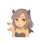 RPGあるある！女の子とアイテム詰めました（個別スタンプ：17）