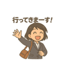 ゆりこさんスタンプ（個別スタンプ：3）