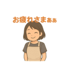 ゆりこさんスタンプ（個別スタンプ：6）