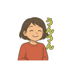 ゆりこさんスタンプ（個別スタンプ：10）