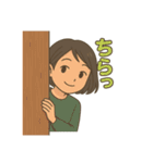 ゆりこさんスタンプ（個別スタンプ：15）