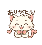 ノムニャンのふんわりピンクスタンプ（個別スタンプ：5）