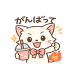 ノムニャンのふんわりピンクスタンプ（個別スタンプ：7）