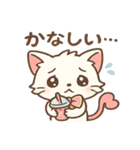 ノムニャンのふんわりピンクスタンプ（個別スタンプ：15）