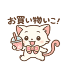 ノムニャンのふんわりピンクスタンプ（個別スタンプ：31）
