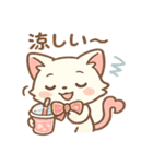 ノムニャンのふんわりピンクスタンプ（個別スタンプ：36）