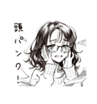 翻訳女子のつぶやき（個別スタンプ：5）