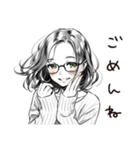翻訳女子のつぶやき（個別スタンプ：8）