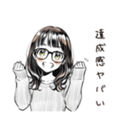 翻訳女子のつぶやき（個別スタンプ：40）