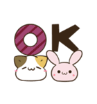 動く！毎日五月病なうさぎとねこたち2（個別スタンプ：2）