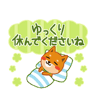 柴犬「ムサシ」61 あると便利な敬語（個別スタンプ：14）