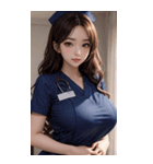 最も美しい看護士写真3（個別スタンプ：8）