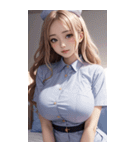 最も美しい看護士写真3（個別スタンプ：9）