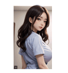 最も美しい看護士写真3（個別スタンプ：11）