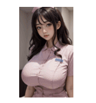 最も美しい看護士写真3（個別スタンプ：13）