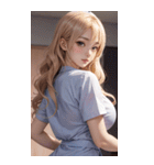 最も美しい看護士写真3（個別スタンプ：16）