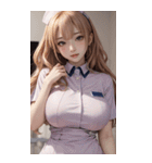 最も美しい看護士写真3（個別スタンプ：19）