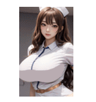 最も美しい看護士写真3（個別スタンプ：23）