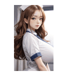 最も美しい看護士写真3（個別スタンプ：26）