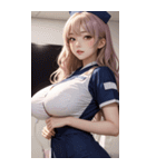 最も美しい看護士写真3（個別スタンプ：35）