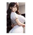 最も美しい看護士写真3（個別スタンプ：39）
