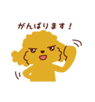 トイプードル_うれし、たのし（個別スタンプ：27）