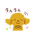 トイプードル_うれし、たのし（個別スタンプ：33）