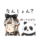方言ロリータ(岡山弁)（個別スタンプ：6）