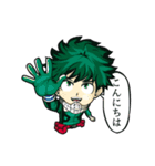 僕のヒーロー・アカデミア＆パンパンダ／DX（個別スタンプ：5）