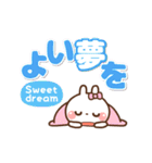 ❤️毎日使える♡でか文字[ 日本語＆英語 ]（個別スタンプ：6）