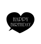おたおめ♥Happy Birthdayふきだし♡（個別スタンプ：8）