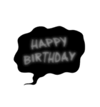 おたおめ♥Happy Birthdayふきだし♡（個別スタンプ：14）
