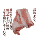 全てを肯定する豚肉（個別スタンプ：2）
