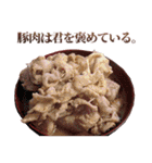 全てを肯定する豚肉（個別スタンプ：24）