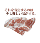 全てを肯定する豚肉（個別スタンプ：28）