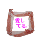 全てを肯定する豚肉（個別スタンプ：35）