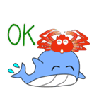 nobobi くじらくん（個別スタンプ：17）