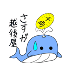 nobobi くじらくん（個別スタンプ：30）