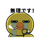 目の大きいヒヨコのちょっと敬語（個別スタンプ：5）