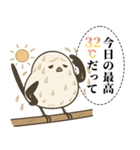 オテテエナガ【あつがり個体】（個別スタンプ：18）