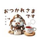 名入れ敬語の癒しうさぎ（個別スタンプ：12）