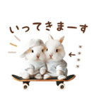 名入れ敬語の癒しうさぎ（個別スタンプ：13）