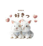 名入れ敬語の癒しうさぎ（個別スタンプ：25）