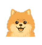 モコちゃんです。犬の。（個別スタンプ：2）