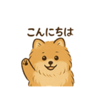 モコちゃんです。犬の。（個別スタンプ：8）