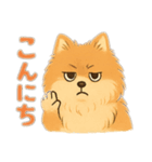 モコちゃんです。犬の。（個別スタンプ：9）